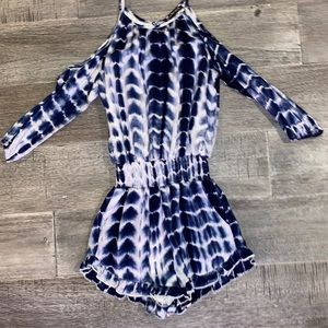 tie dye romper